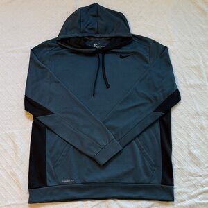 Nike Dri-FIT Blue and Black Hoodie